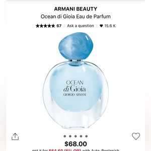 COPY - Armani Ocean di Gioia Eau de Parfum